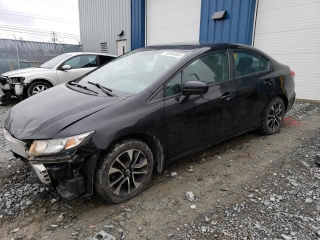 Photo 1 from auction – 2014 HONDA CIVIC LX with VIN 2HGFB2F5XEH024765
