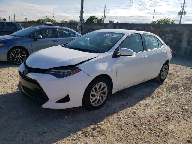 TOYOTA COROLLA L 2017 with VIN 2T1BURHE8HC923037 - Photo from auction