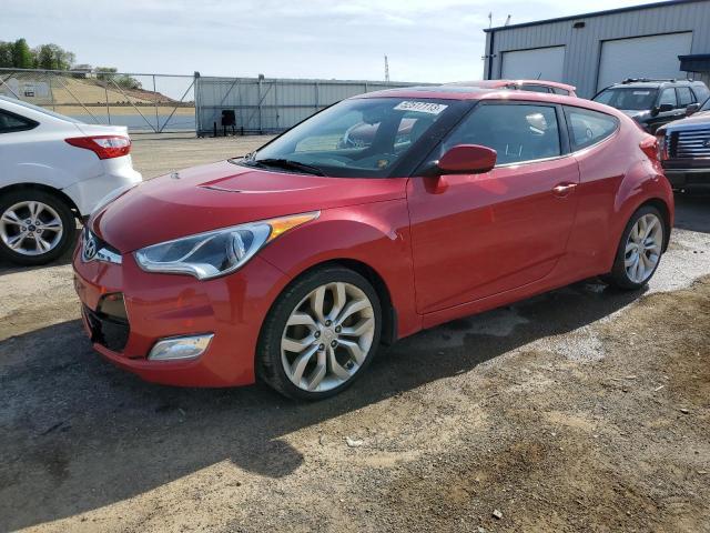 HYUNDAI VELOSTER 2012 with VIN KMHTC6AD5CU028913 - Photo from auction