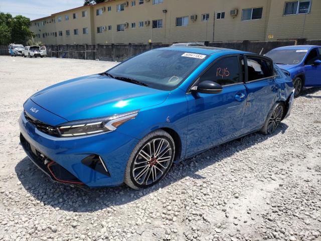 Photo 1 from auction – 2022 KIA FORTE GT with VIN 3KPF44AC7NE473438