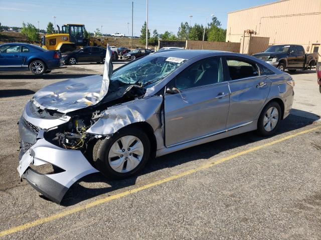 HYUNDAI SONATA HYB 2015 with VIN KMHEC4A41FA130972 - Photo from auction
