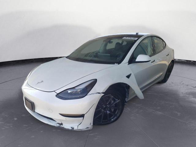 TESLA MODEL 3 2022 with VIN 5YJ3E1EA1NF372557 - Photo from auction