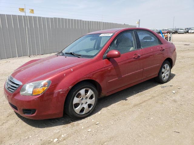 KIA SPECTRA EX 2009 with VIN KNAFE221195658372 - Photo from auction