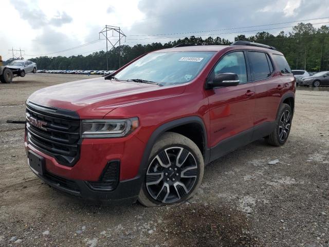 GMC ACADIA SLE 2021 with VIN 1GKKNKLA9MZ127412 - Photo from auction