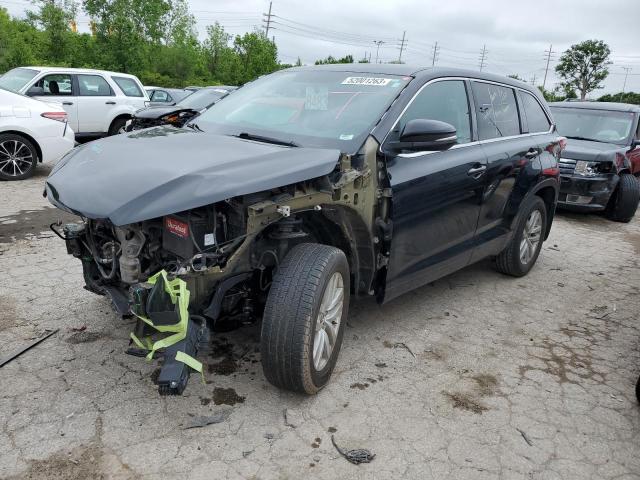 TOYOTA HIGHLANDER 2016 with VIN 5TDBKRFH1GS347591 - Photo from auction