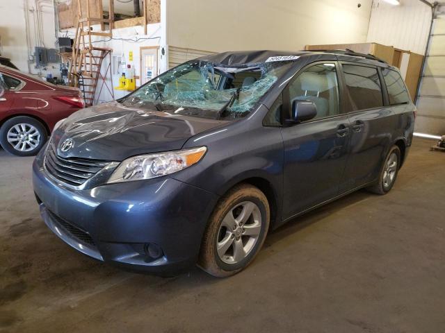 TOYOTA SIENNA LE 2017 with VIN 5TDKZ3DC0HS797508 - Photo from auction