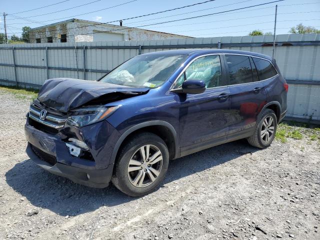 HONDA PILOT EXL 2017 with VIN 5FNYF6H54HB079268 - Photo from auction