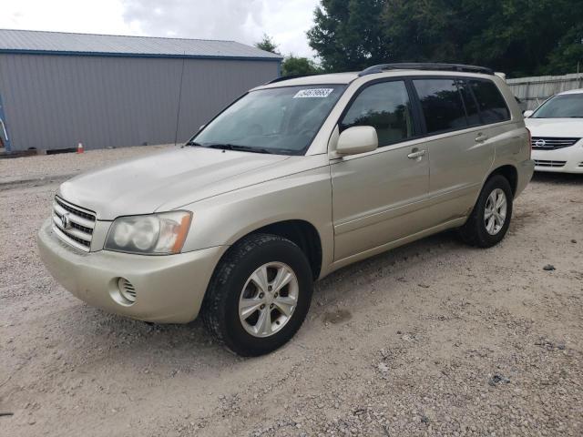 Zdjęcie 1 z aukcji – 2001 TOYOTA HIGHLANDER z VIN JTEGF21A110011263