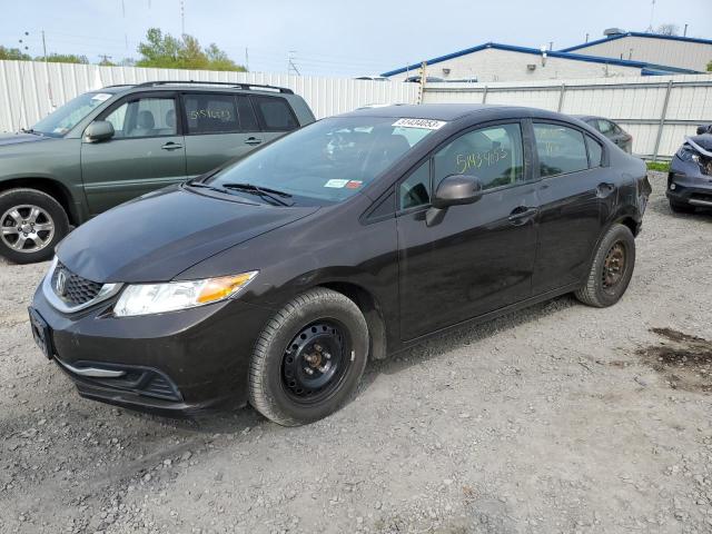 HONDA CIVIC LX 2013 with VIN 2HGFB2F52DH533151 - Photo from auction