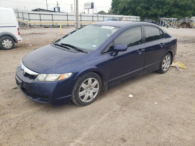 HONDA CIVIC LX 2011 with VIN 2HGFA1F5XBH524577 - Photo from auction