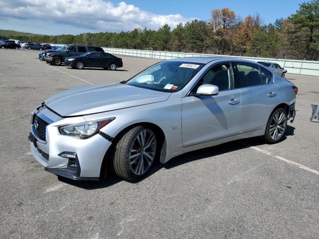 INFINITI Q50 LUXE 2018 with VIN JN1EV7AR4JM435758 - Photo from auction
