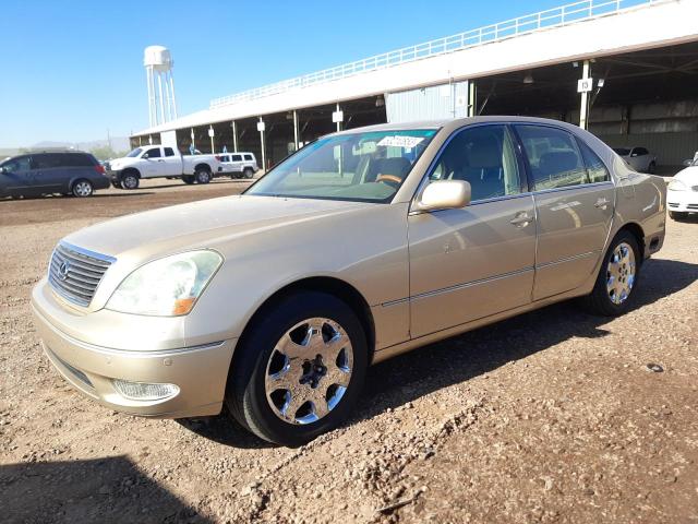 LEXUS LS 430 2003 with VIN JTHBN30F030123705 - Photo from auction
