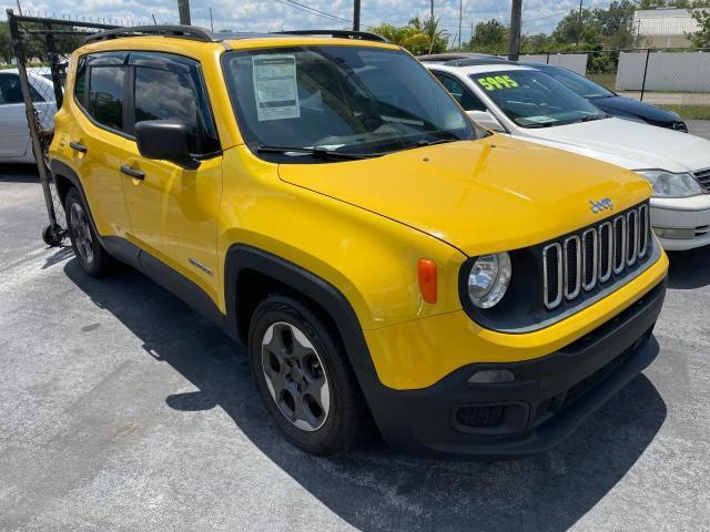JEEP RENEGADE S 2015 with VIN ZACCJAAT0FPB87817 - Photo from auction