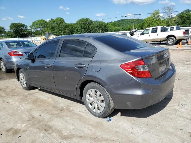 Photo 2 from auction – 2012 HONDA CIVIC LX with VIN 19XFB2F50CE077420