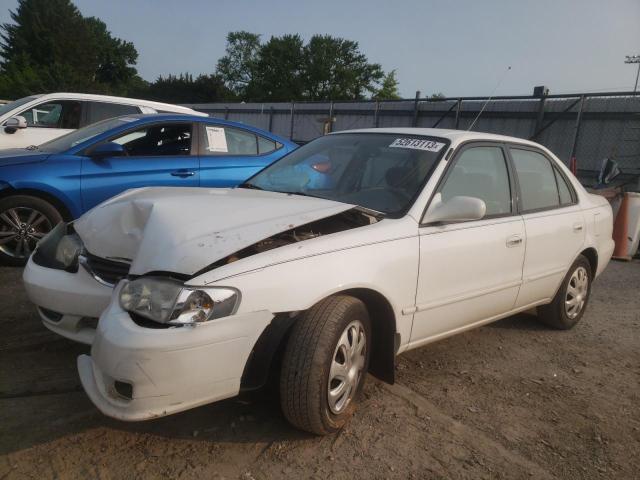 TOYOTA COROLLA CE 2001 with VIN 1NXBR12E81Z475673 - Photo from auction