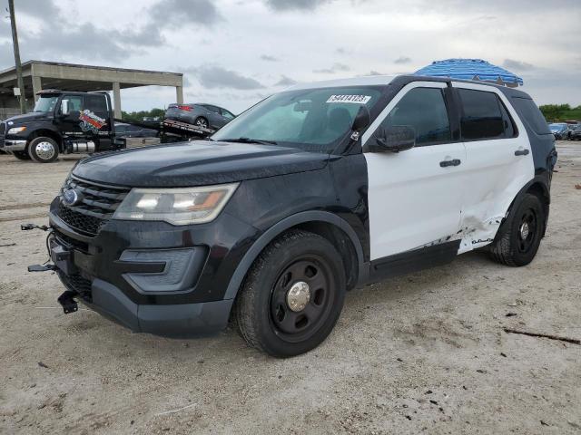 FORD EXPLORER P 2017 with VIN 1FM5K8AR5HGC07168 - Photo from auction