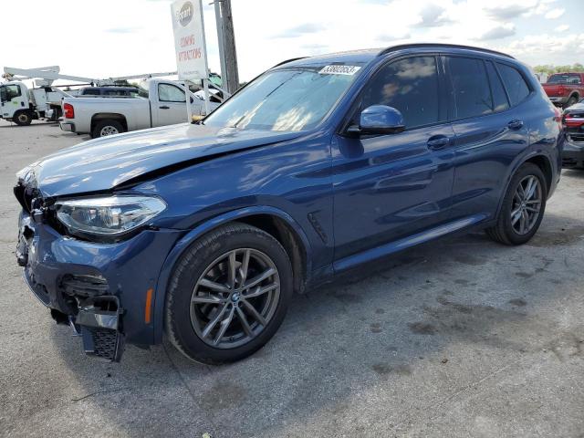 BMW X3 SDRIVE3 2021 with VIN 5UXTY3C07M9G22729 - Photo from auction