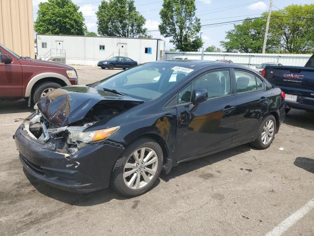 HONDA CIVIC EXL 2012 with VIN 19XFB2F97CE319980 - Photo from auction