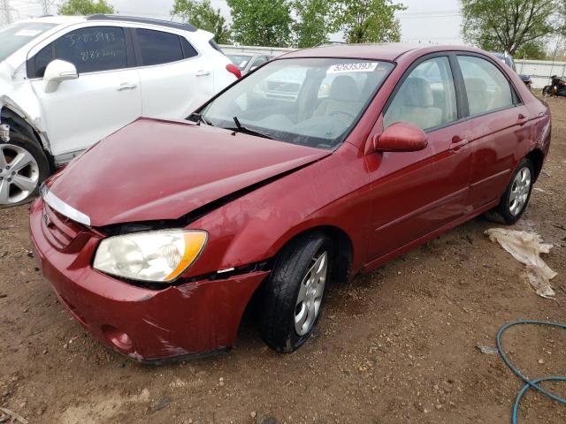 KIA SPECTRA LX 2006 with VIN KNAFE121865361721 - Photo from auction