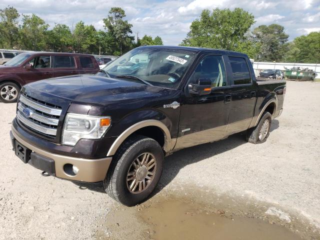FORD F150 SUPER 2013 with VIN 1FTFW1ET4DKD46273 - Photo from auction
