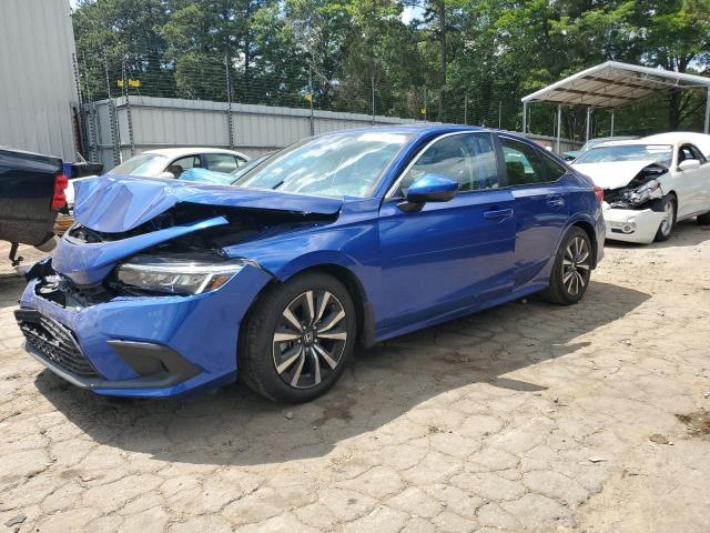 HONDA CIVIC EX 2022 with VIN 2HGFE1F70NH303872 - Photo from auction