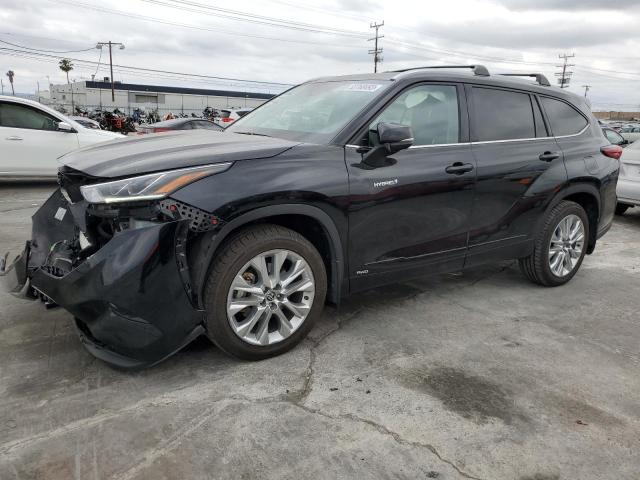 TOYOTA HIGHLANDER 2021 with VIN 5TDDBRCH8MS534531 - Photo from auction
