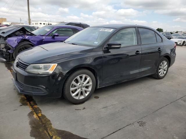 VOLKSWAGEN JETTA SE 2012 with VIN 3VWDP7AJ4CM381671 - Photo from auction