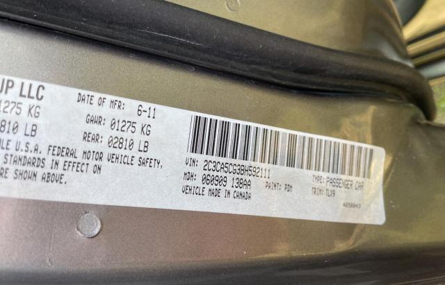 Photo 10 from auction – 2011 CHRYSLER 300 LIMITE with VIN 2C3CA5CG3BH592111