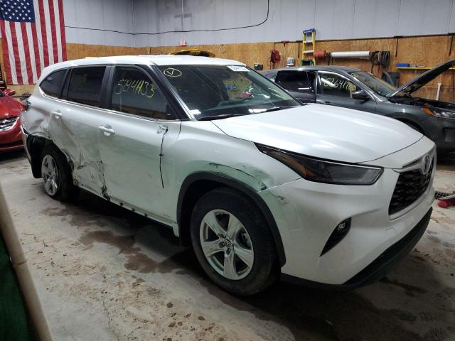 Photo 4 from auction – 2023 TOYOTA HIGHLANDER with VIN 5TDBBRCH4PS119525