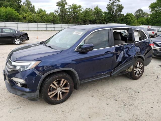 HONDA PILOT EX 2016 with VIN 5FNYF5H34GB052997 - Photo from auction