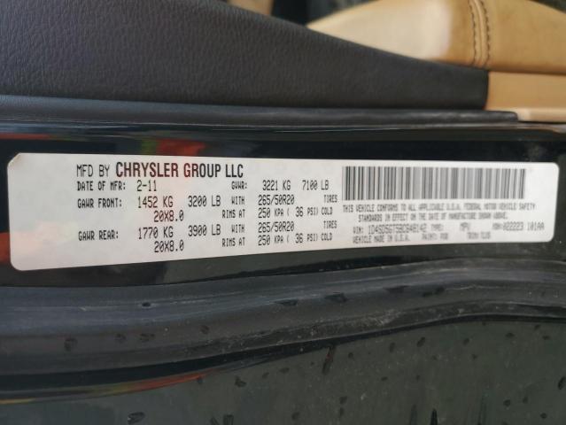 Photo 14 from auction – 2011 DODGE DURANGO CI with VIN 1D4SD5GT5BC648142