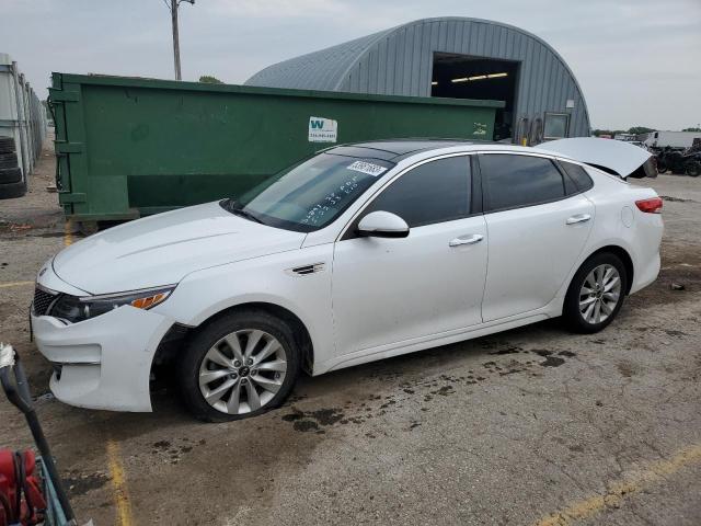KIA OPTIMA EX 2016 with VIN 5XXGU4L31GG061799 - Photo from auction