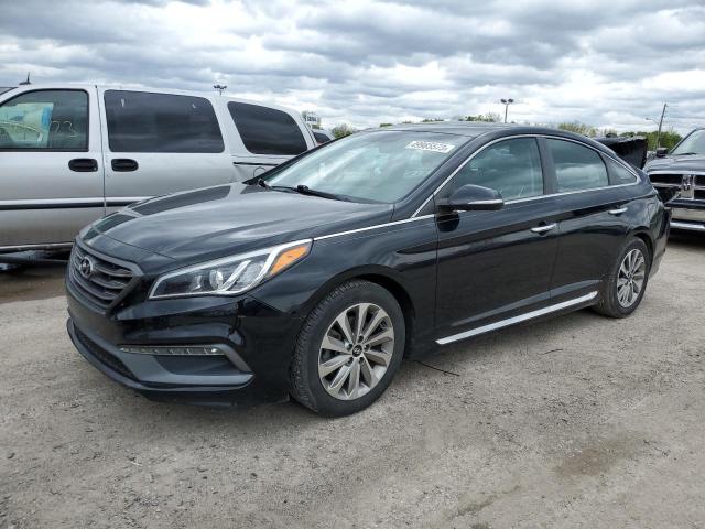 HYUNDAI SONATA SPO 2017 with VIN 5NPE34AF0HH466517 - Photo from auction