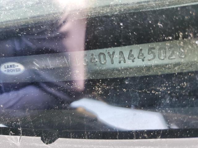 Photo 14 from auction – 2000 LAND ROVER RANGE ROVE with VIN SALPV1640YA445028