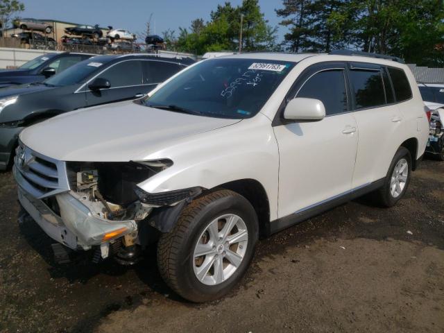 TOYOTA HIGHLANDER 2012 with VIN 5TDBK3EH2CS117695 - Photo from auction