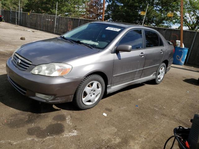 TOYOTA COROLLA CE 2003 with VIN 1NXBR32E03Z154841 - Photo from auction