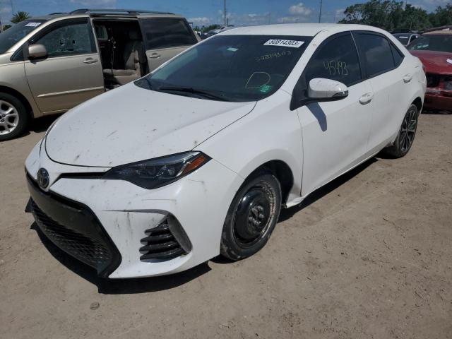 TOYOTA COROLLA L 2019 with VIN 2T1BURHEXKC222023 - Photo from auction