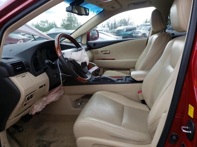 Photo 7 from auction – 2011 LEXUS RX 350 with VIN JTJBK1BA0B2012300