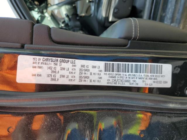 Photo 14 from auction – 2014 JEEP GRAND CHER with VIN 1C4RJFCTXEC160681