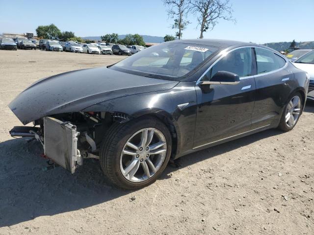 TESLA MODEL S 2015 with VIN 5YJSA1E24FF104474 - Photo from auction