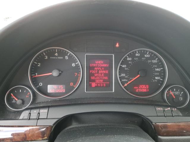 Zdjęcie 9 z aukcji – 2007 AUDI A4 3.2 QUA z VIN WAUDH78E57A245428