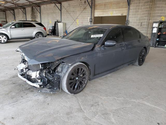 BMW 740 I 2022 with VIN WBA7T2C01NCH12570 - Photo from auction