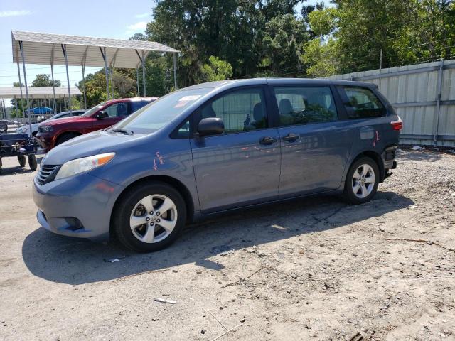 TOYOTA SIENNA 2017 with VIN 5TDZZ3DC6HS813001 - Photo from auction