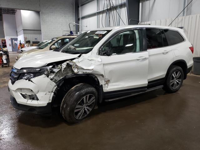 HONDA PILOT EXLN 2017 with VIN 5FNYF6H76HB042322 - Photo from auction