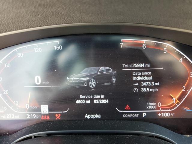Photo 9 from auction – 2022 BMW 530 I with VIN WBA53BH04NCK22007