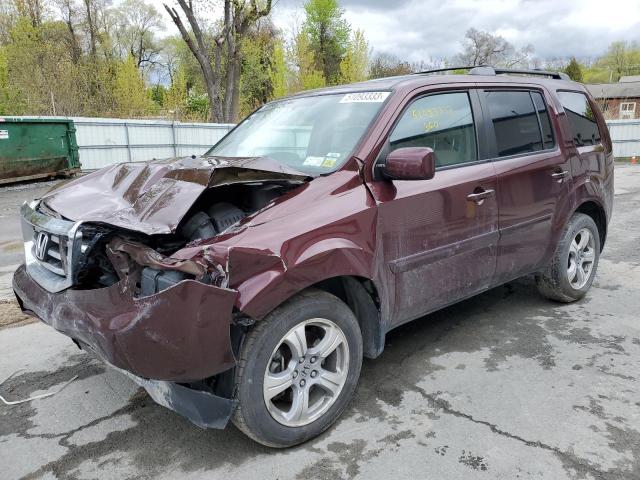 HONDA PILOT EXL 2014 with VIN 5FNYF4H51EB020842 - Photo from auction
