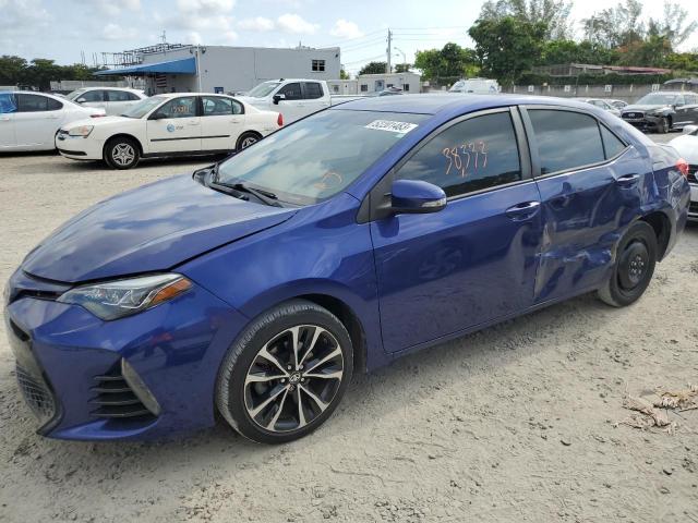 TOYOTA COROLLA L 2017 with VIN 5YFBURHE5HP580574 - Photo from auction