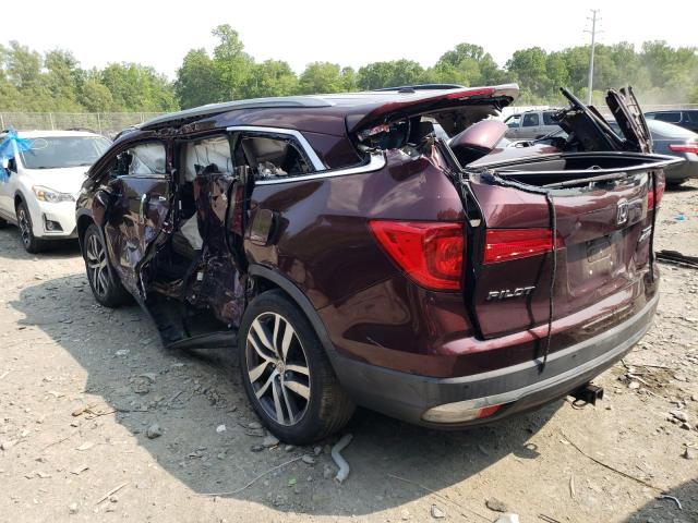 Photo 2 from auction – 2016 HONDA PILOT TOUR with VIN 5FNYF6H97GB057895