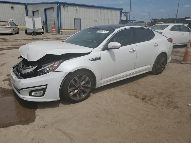 KIA OPTIMA SX 2014 with VIN 5XXGR4A67EG313633 - Photo from auction