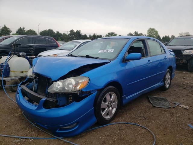 TOYOTA COROLLA CE 2008 with VIN 2T1BR32E48C907926 - Photo from auction